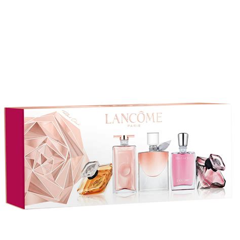 lancôme fragrance miniatures gift set